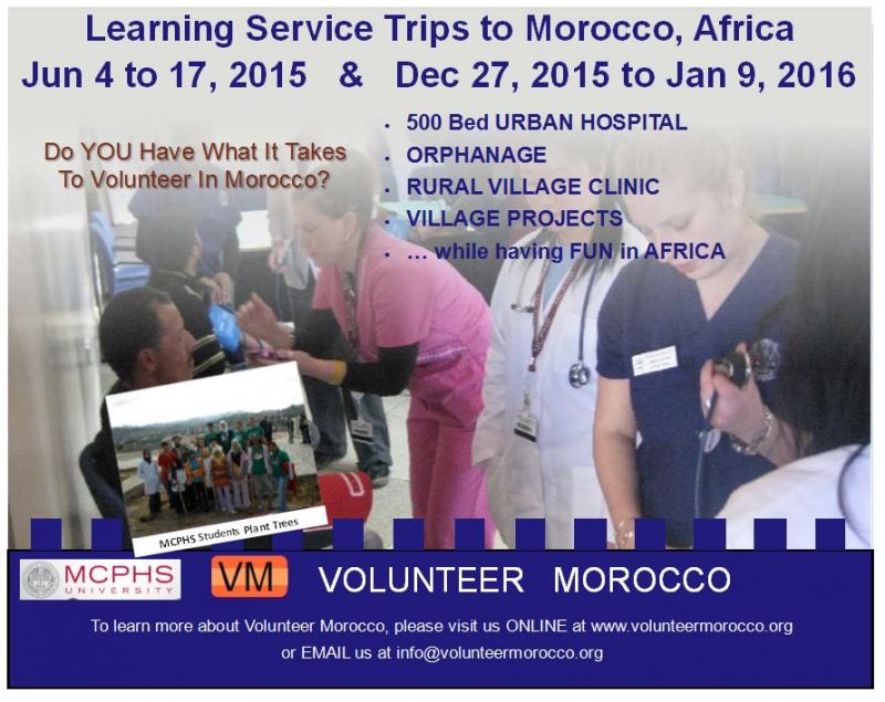 Volunteer Morocco June 2101 Trip